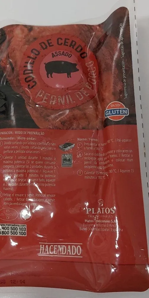 Codillo de cerdo