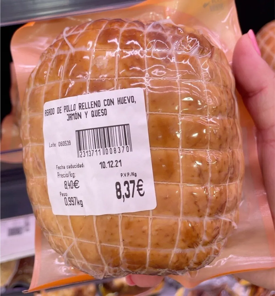 Pollo relleno