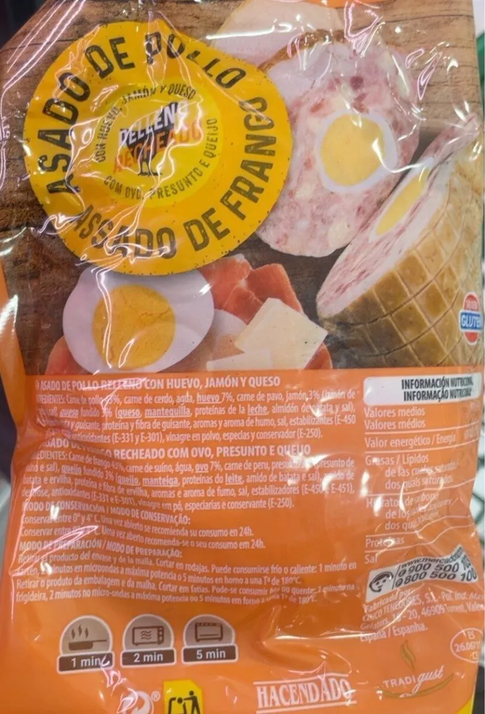 Pollo relleno