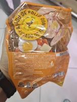 Asado de pollo relleno con huevo jamón y queso
