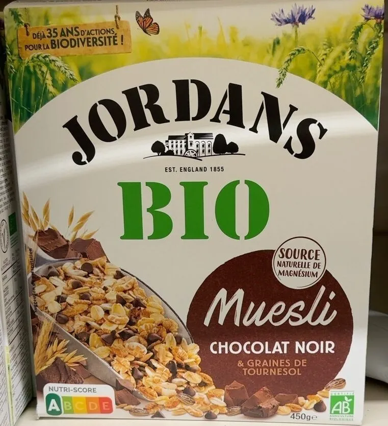 Muesli chocolat noir et Graines de tournesol