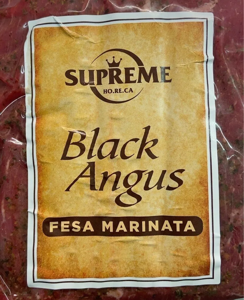 Fesa marinata black angus