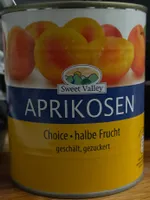 Aprikosen – Choice – halbe Frucht geschält, gezuckert