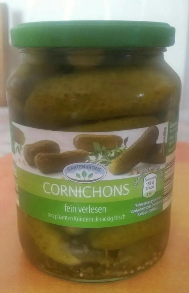 Cornichons, Fein Verlesen