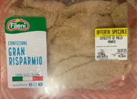 Cotolette di pollo panate