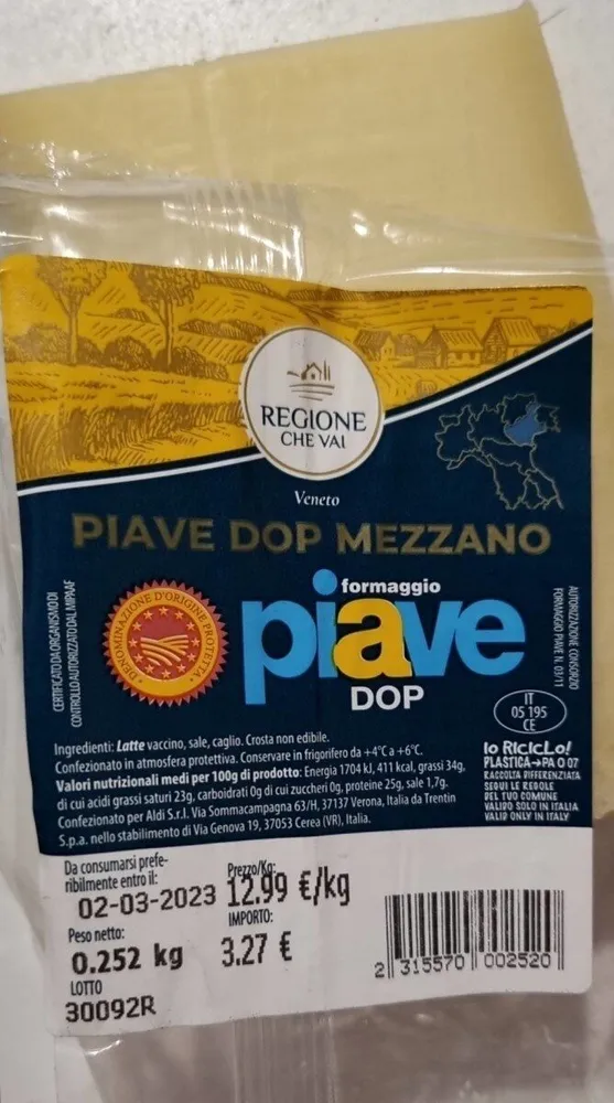 PIAVE DOP MEZZANO