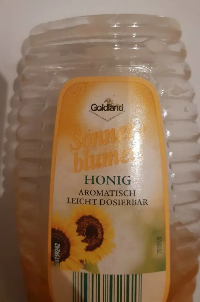 Sonnenblumen honig