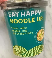 Fresh udon noodle cup shiitake-tofu