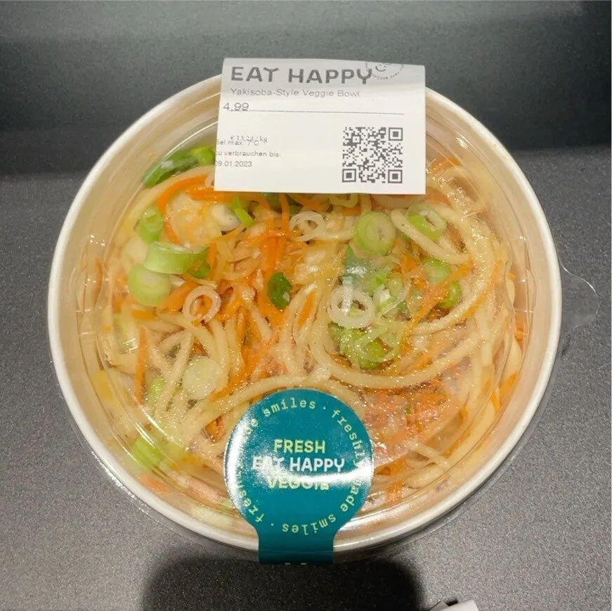 Yakisoba-style Veggie Bowl