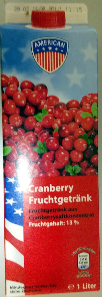 Cranberry Fruchtgetrank