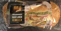 Megaburger-Brötchen mit sesam
