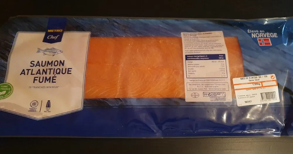 saumon Atlantique fumé