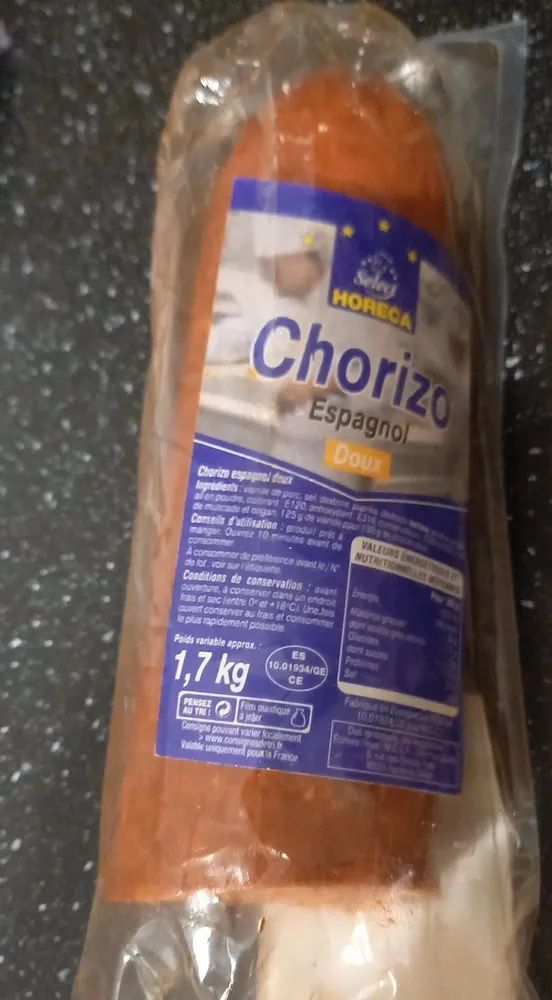 Chorizo Espagnol Doux