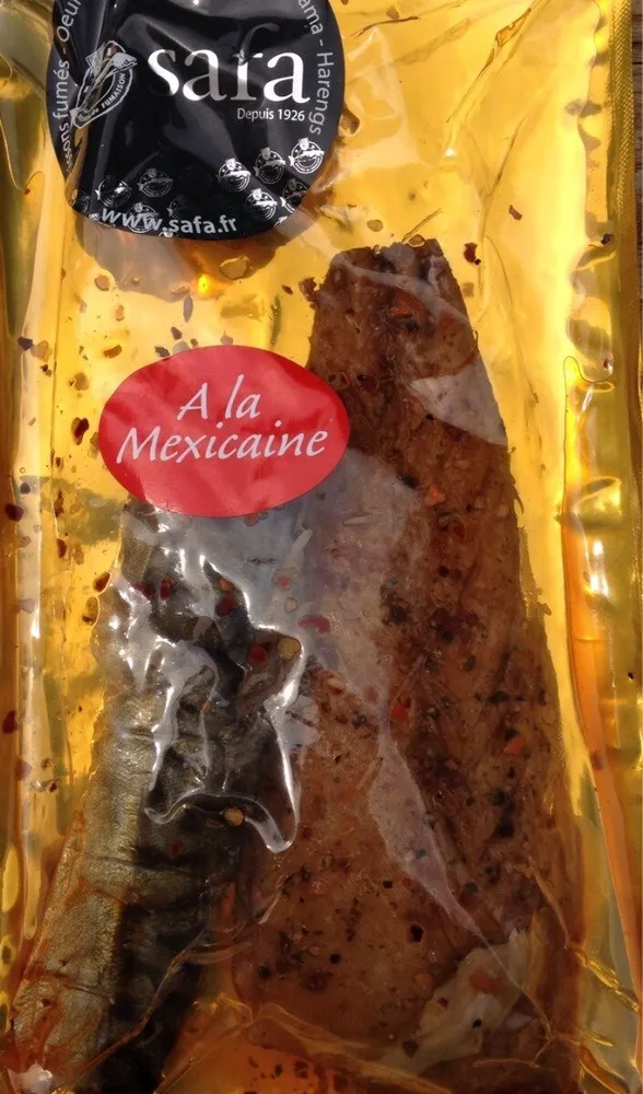 Filets de maqureau fumé à la mexicaine