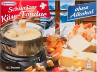 Schweizer Käse-Fondue ohne Alkohol