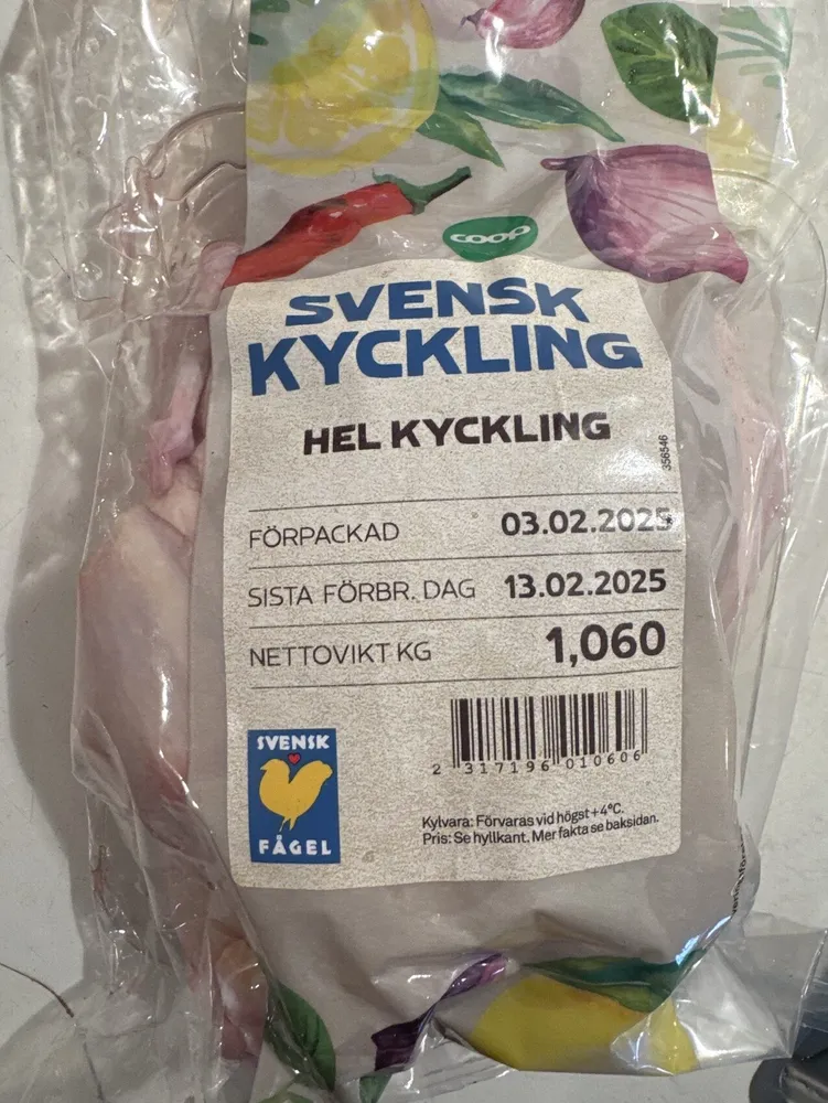 Svensk Kyckling Hel