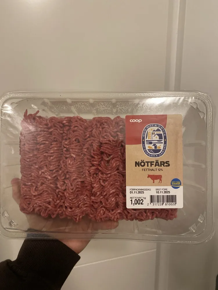 Nötfärs 12%