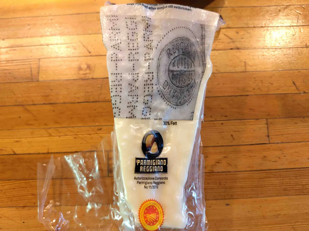 Parmiggiano Reggiano DoP.