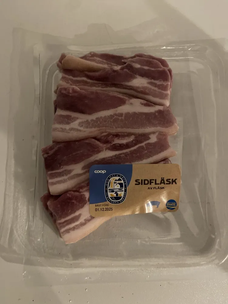 Sidfläsk av Fläsk