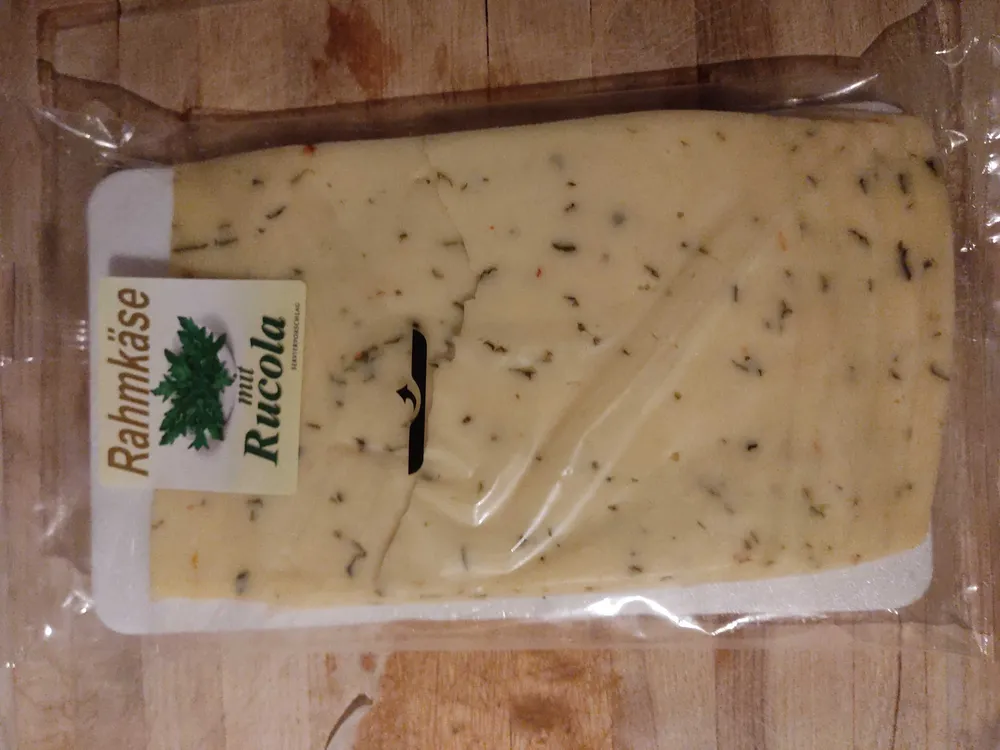 Rahmkäse mit Rucola