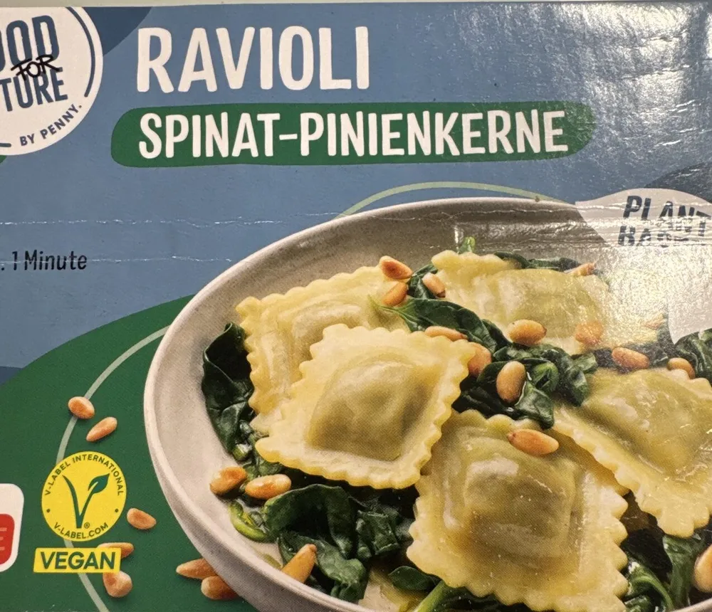 Ravioli Spinat-Pinienkerne