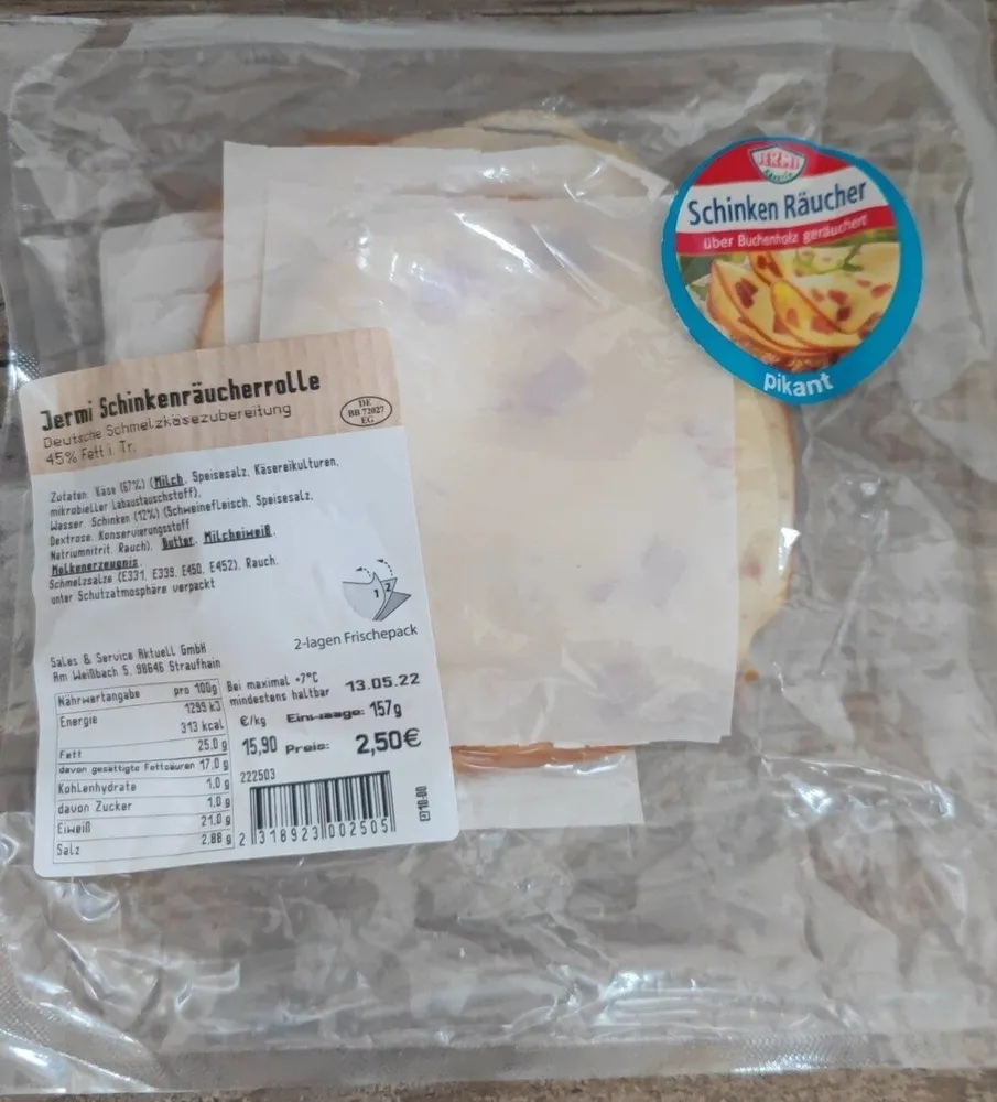 Schinkenräucherrolle