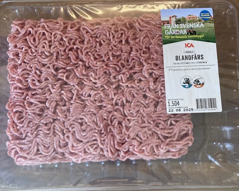 Blandfärs 21%