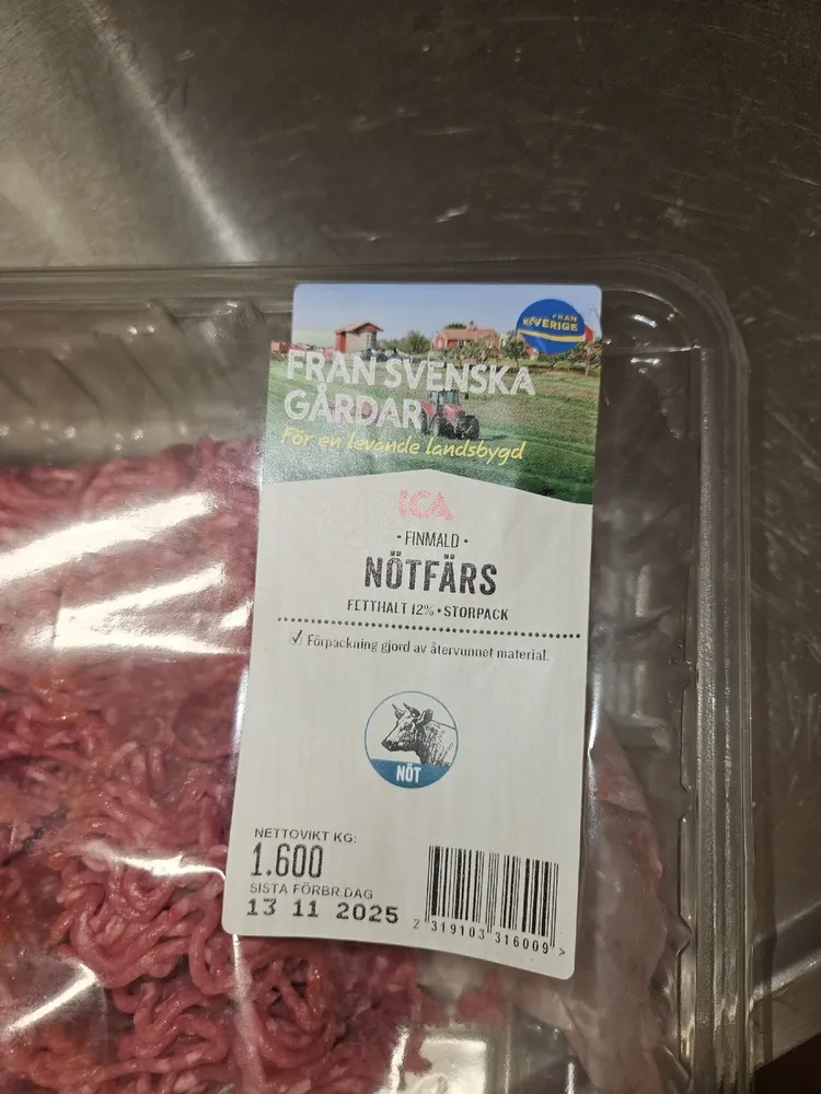 Nötfärs