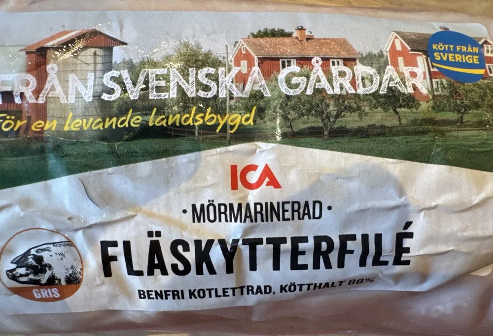 Fläskytterfilé, Mörmarinerad