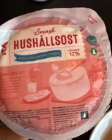 Hushållsost 17%