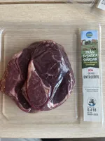 Entrecote skivad