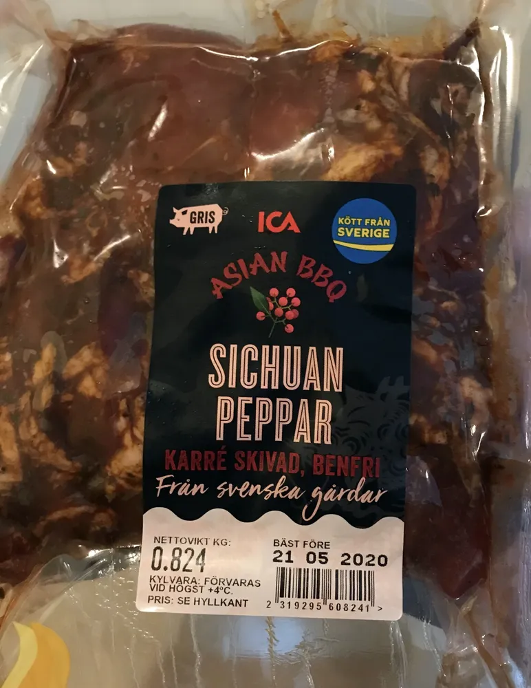 Asian BBQ Sichuan peppar