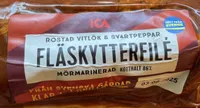 Fläskytterfilé Rostad Vitlök Och Svartpeppar