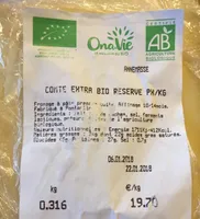 Comté extra bio reserve