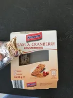Sesam & cranberry