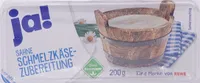 Sahne Schmelzkäsezubereitung