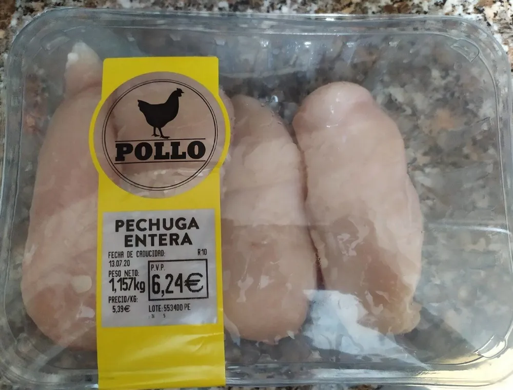 Pechugas de pollo