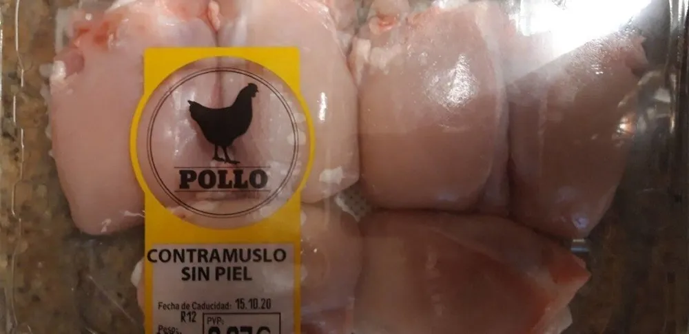 Contramuslos de pollo