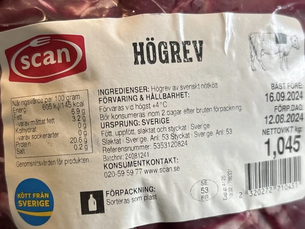 Högrev