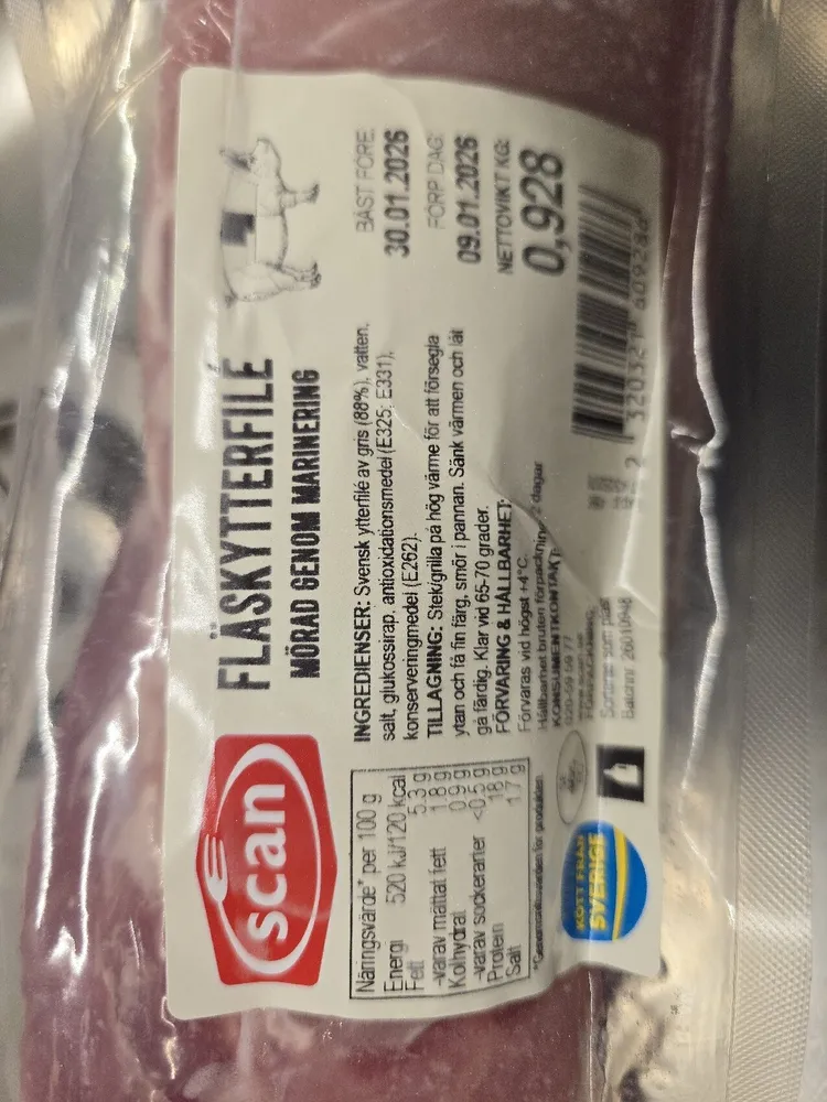 Fläskytterfilé
