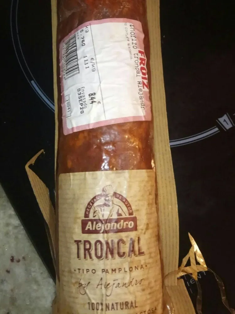 chorizo tronqual Pamplona