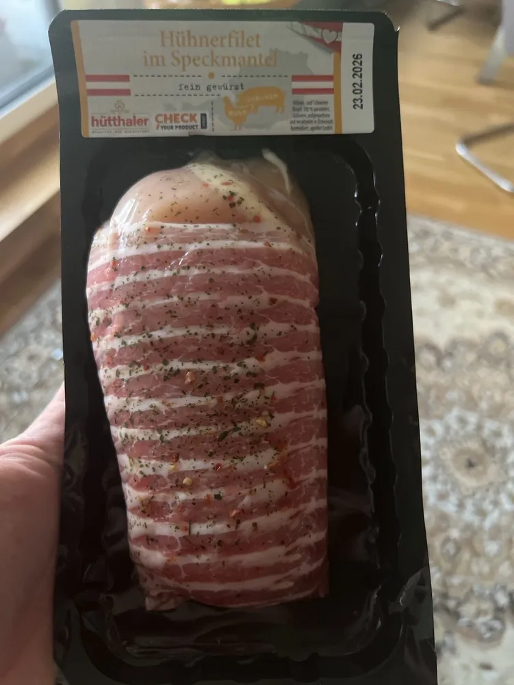 Hühnerfilet im Speckmantel