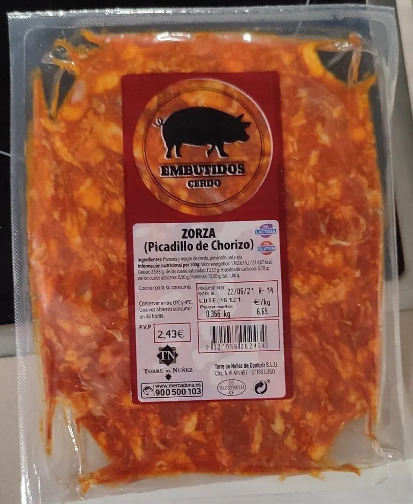 ZORZA (picadillo de chorizo)