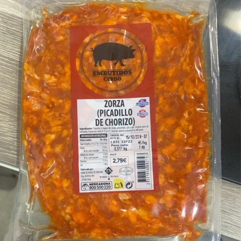 Zorza (Picadillo de chorizo)