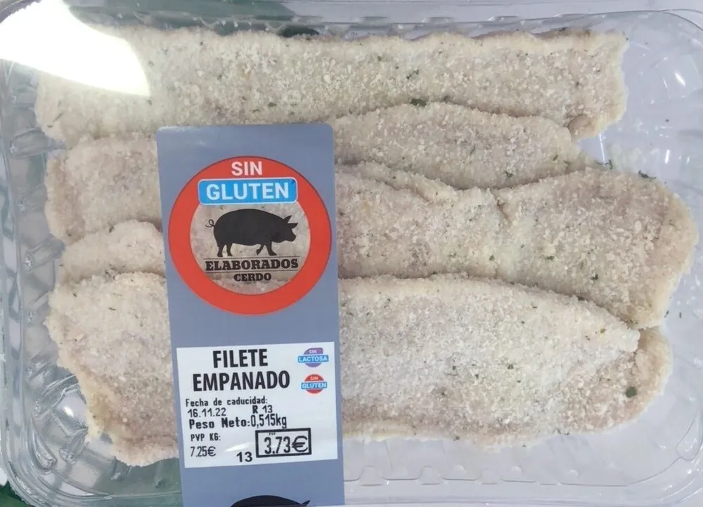 Filete empanado