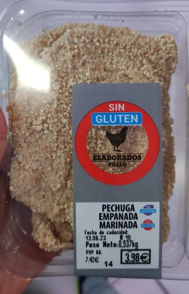 PECHUGA EMPANADA MARINADA