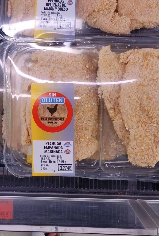 Pechuga Empanada Marinada