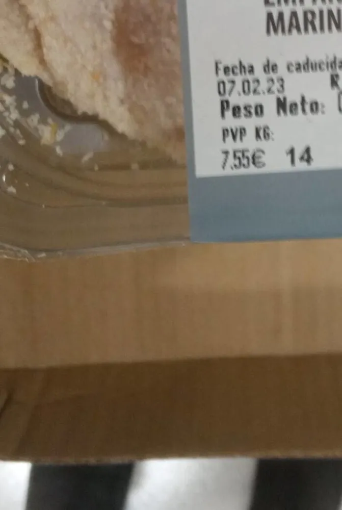Pechuga pollo empanada