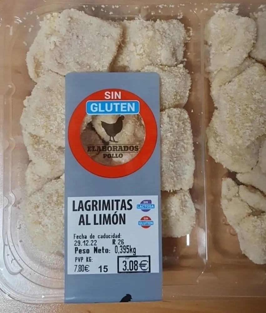 LAGRIMITAS AL LIMÓN