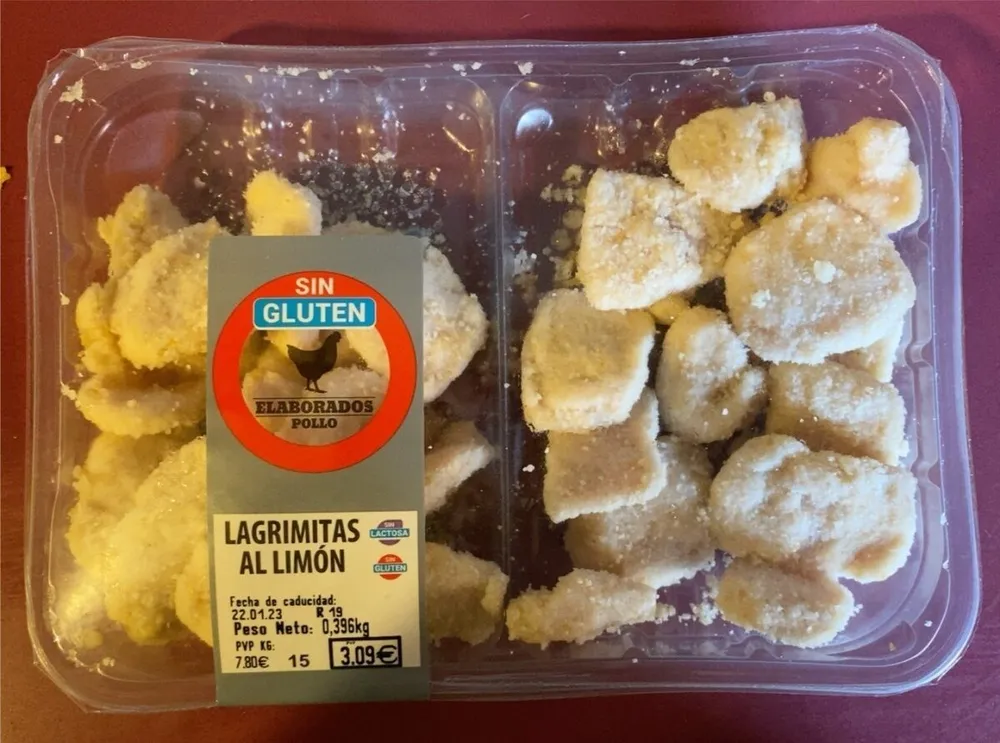 Lagrimitas al limon